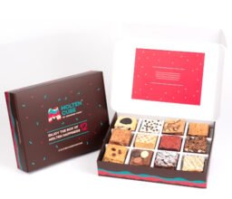Molten Cube Assorted Brownie Pack of 12