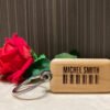 Personalised Wooden Keychain With Name