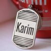 Personalised Metal keychain