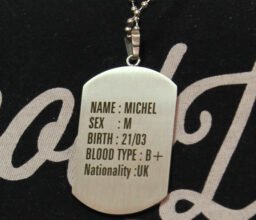 Personalised Military Dog Tag