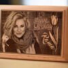 Wooden Photo Plaque Small
