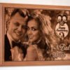 Wooden Photo Plaque Medium