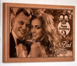 Wooden Photo Plaque Medium