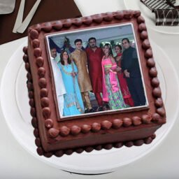 Birthday Wishes Photo Cake