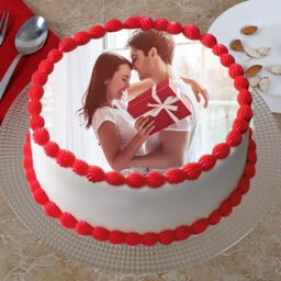 Love Forever Photo Cake - Image 2