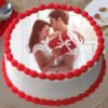 Love Forever Photo Cake