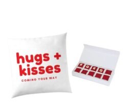 XOXO Chocolates and Cushion