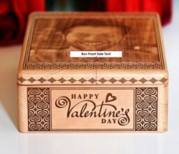 Luxury Valentine's Box with Personalised Chocolates - Image 3