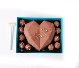 Diamond Chocolate Heart & Truffles Delight