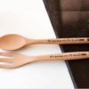 Personalised wooden spoon set