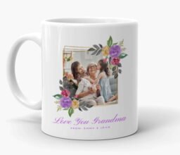 Alternative view of Love You Grandma Personalised Mug