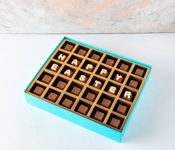 Happy Easter Customizable Chocolate Box - Image 2