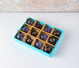 Alternative view of Metallic Chocolate-Covered Strawberries Box
