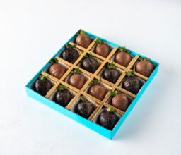 Alternative view of Dark and Milk Chocolate Strawberries Box