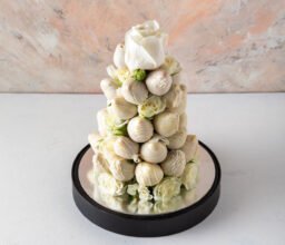 Alternative view of White Chocolate Strawberry Tower