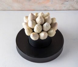Alternative view of White Berry Arrangement