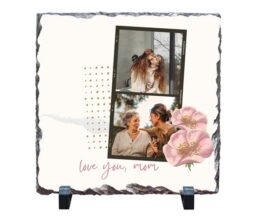 Love You Mom Personalised Stone