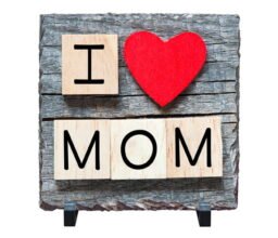 I Love Mom Stone