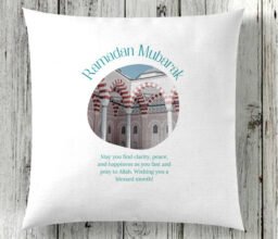 Ramadan Mubarak Wishes Cushion