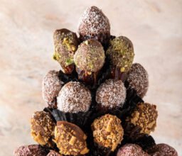 Alternative view of Assorted Chocolate Dates Arrangement