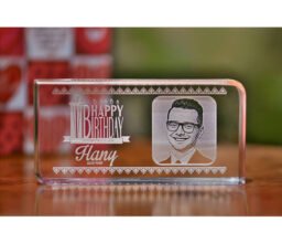 Birthday Plaque Acrylic Rectangular Shape