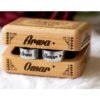Personalised Ring set Name -  Wedding or engagement