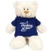 Thinking of You - Cream Bear blue 38cm