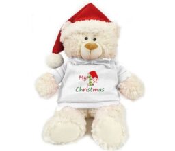 My 1st Christmas - Cream Bear white 38cm