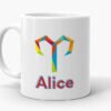 Aries Zodiac Personalised Mug