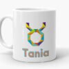 Taurus Zodiac Personalised Mug