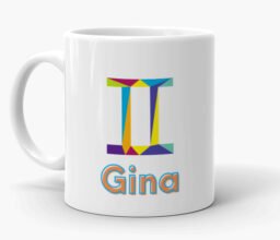 Gemini Zodiac Personalised Mug