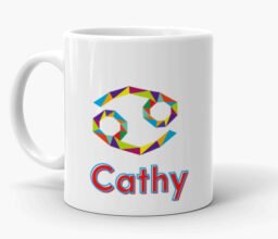 Cancer Zodiac Personalised Mug