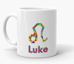 Leo Zodiac Personalised Mug