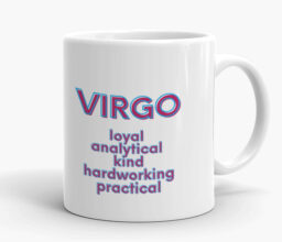 Virgo Zodiac Personalised Mug - Image 2