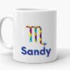 Scorpio Zodiac Personalised Mug