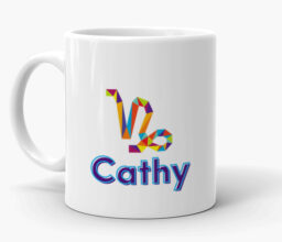 Capricorn Zodiac Personalised Mug