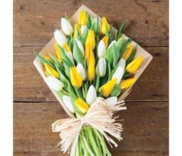 Glowing Tulips Bouquet