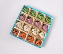 Chocolate Strawberry Ghosts and Pumpkins
