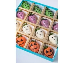 Chocolate Strawberry Ghosts and Pumpkins - Image 3