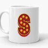 Personalised Letter Lights Mug