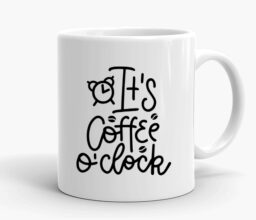 Alternative view of Coffee O'Clock Mug