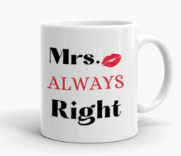 Alternative view of Mrs. Always Right Mug