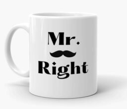 Alternative view of Mr. Right Mug