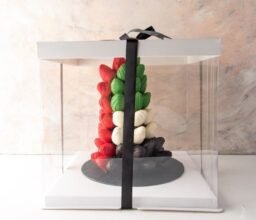 UAE National Flag Strawberries Tower - Image 3