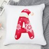 Personalised Xmas Letter Cushion