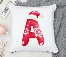 Personalised Xmas Letter Cushion