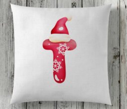 Alternative view of Personalised Xmas Letter Cushion