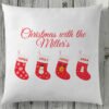 Personalised Family Members Xmas Cushion