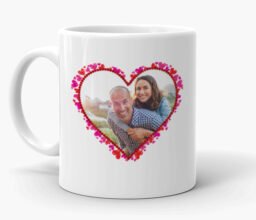 Small Hearts Personalised Photo Mug