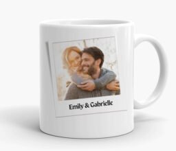Love in a polaroid Personalised Mug - Image 2